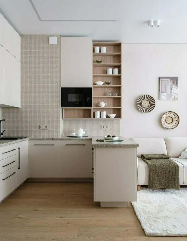 Foto: Modern, Wohnung, Projekt des Tages, Moskau, 3 Zimmer, 60-90 m², Nadja Schischkowa, Lidia Sudilowskaja – Foto auf unserer Website