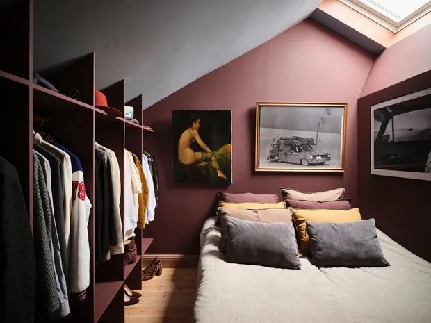 Photo: in style , Scandinavian, Eclectic, Interior Decor, Sweden, Yellow, Stockholm, Pink – photo on our website