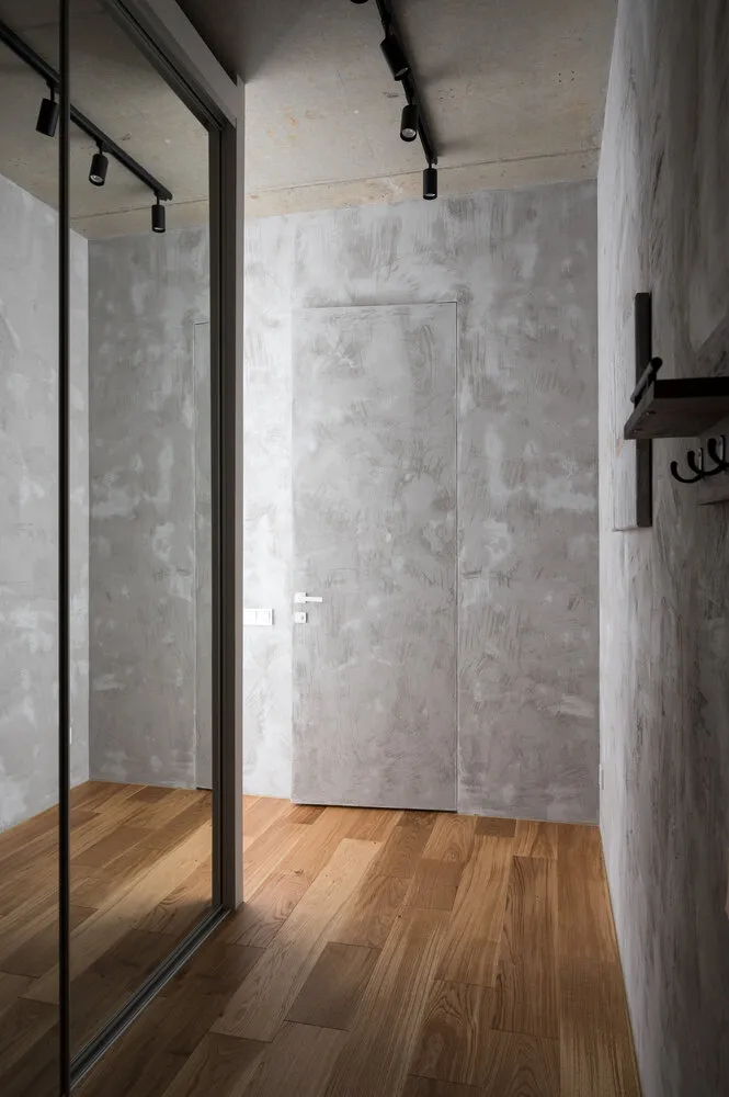 Foto: Vestíbulo en estilo minimalismo, Apartamento, Proyecto de la semana, Moscú, 3 habitaciones, 60-90 metros, Ekaterina Starikova, Star Interiors – fotos en nuestro sitio web