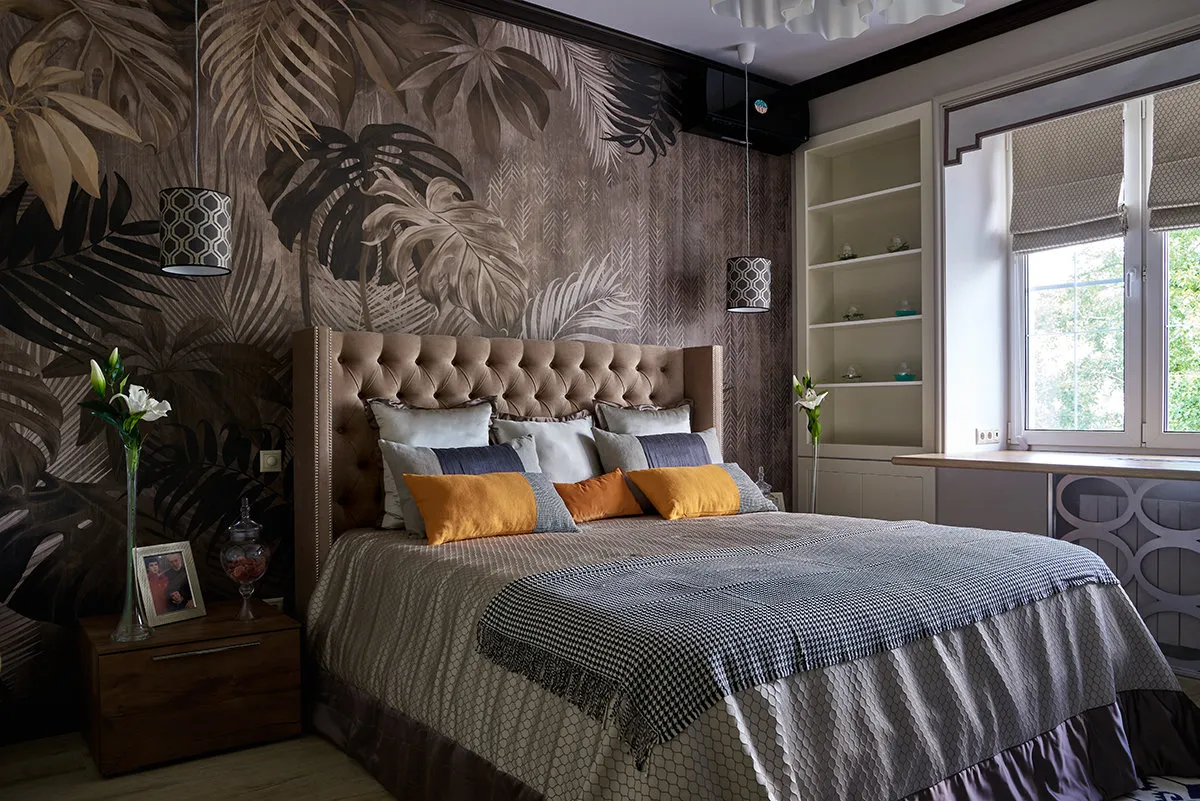 摄影：现代风格卧室 – 我们网站上的照片