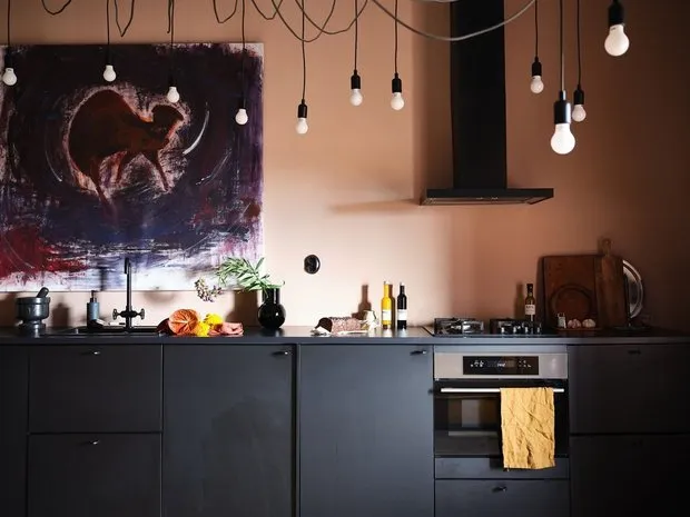 Photo: in style , Scandinavian, Eclectic, Interior Decor, Sweden, Yellow, Stockholm, Pink – photo on our website