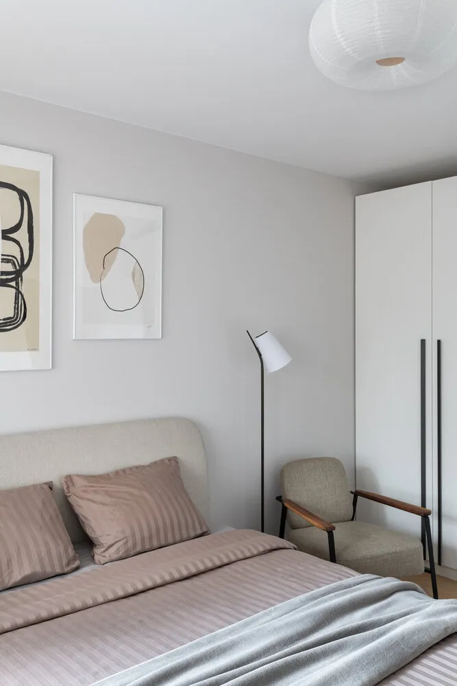 Foto: estilo moderno, Apartamento, Proyecto de la semana, Moscú, Khrushchevka, Edificio de ladrillo, 2 habitaciones, 40-60 metros, Lubov Pivovarova – foto en nuestro sitio web