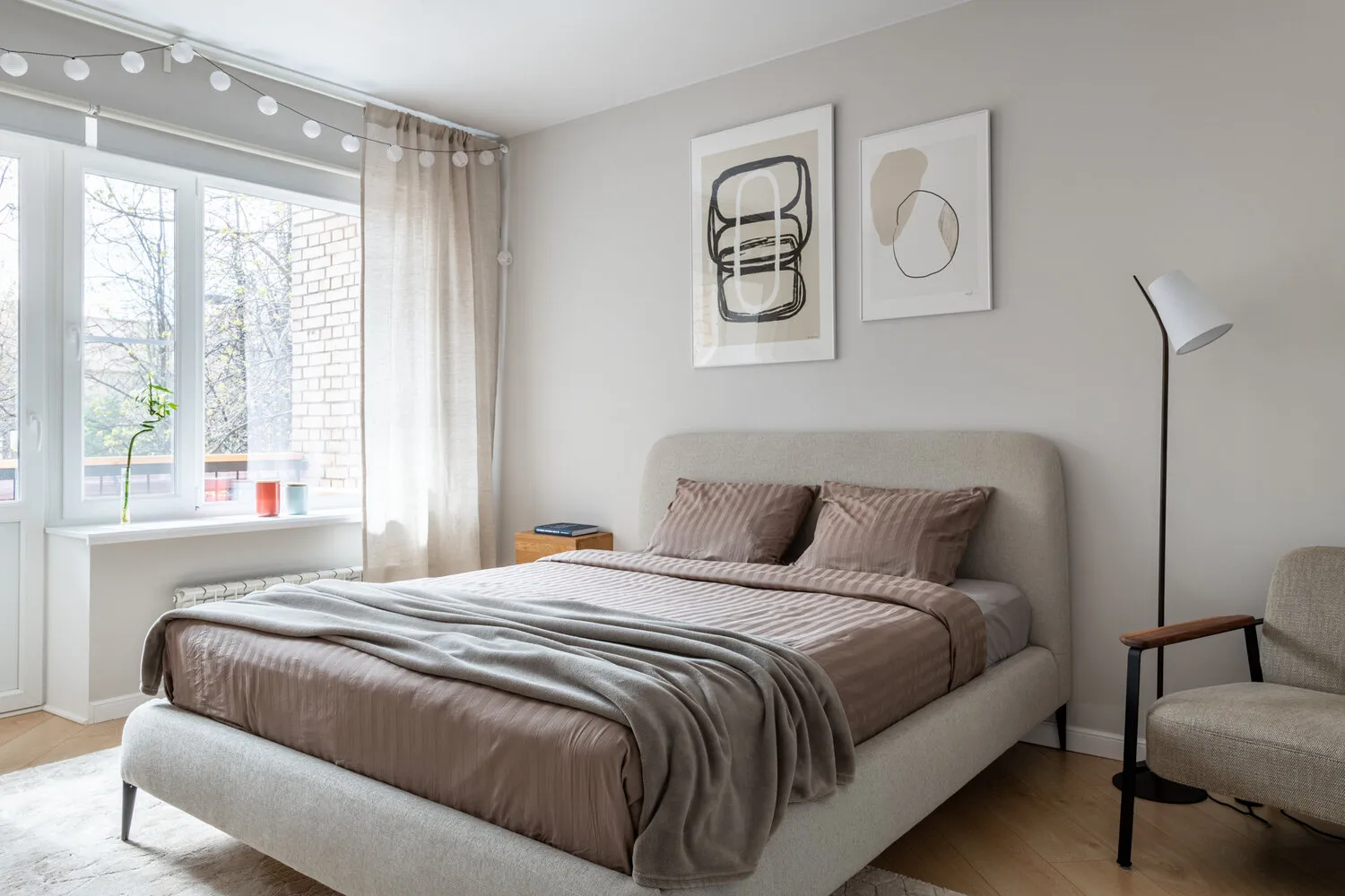 Foto: estilo moderno, Apartamento, Proyecto de la semana, Moscú, Khrushchevka, Edificio de ladrillo, 2 habitaciones, 40-60 metros, Lubov Pivovarova – foto en nuestro sitio web