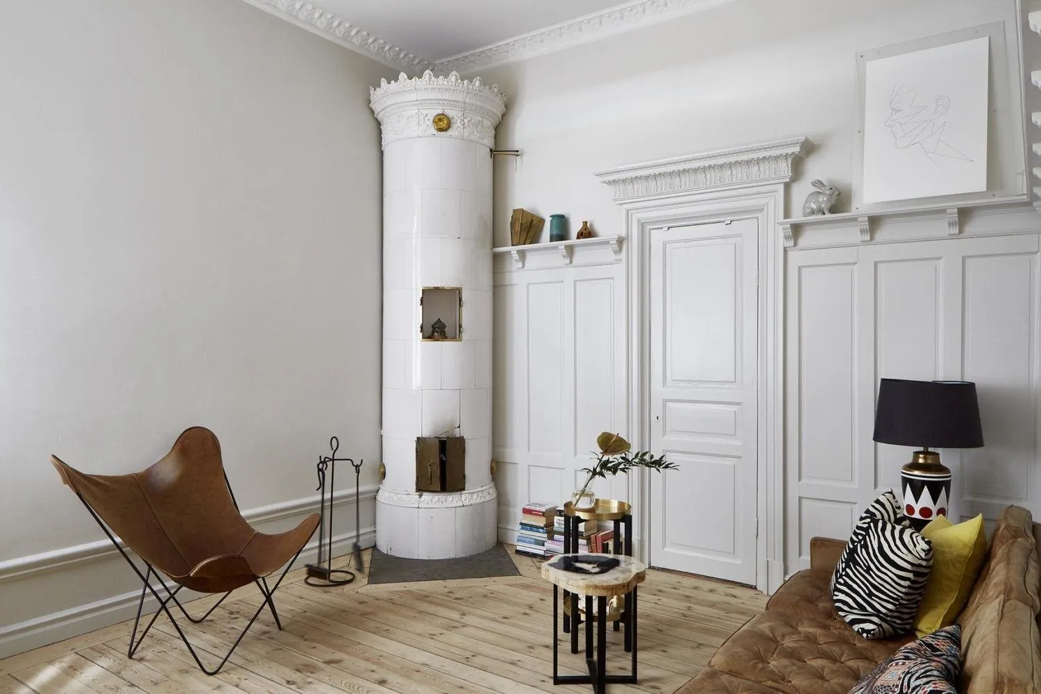 照片：现代、斯堪的纳维亚风格厨房和餐厅，室内装饰，紧凑型公寓，公寓，工作室，瑞典，斯德哥尔摩 – 我们网站上的照片