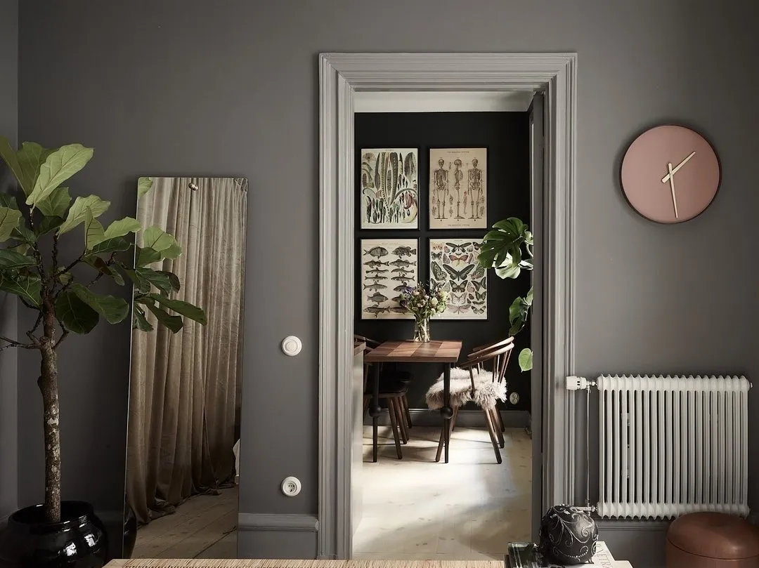 照片：斯堪的纳维亚厨房和餐厅，室内装饰，公寓，瑞典，2间房，40-60平方米 – 我们网站上的照片