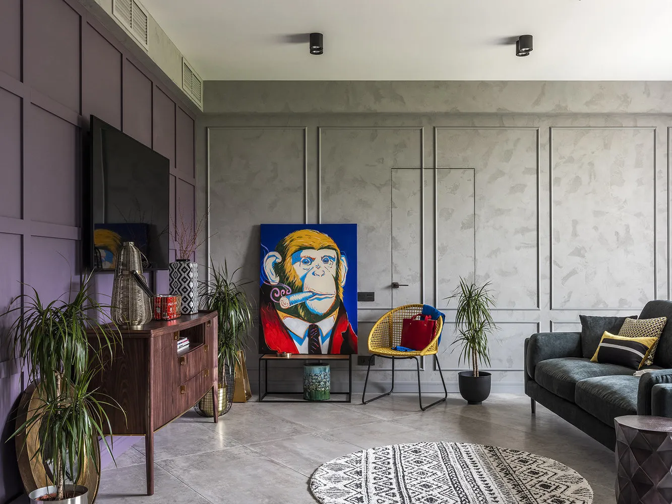 照片:混合风格室内装饰公寓指南 – 我们网站上的照片