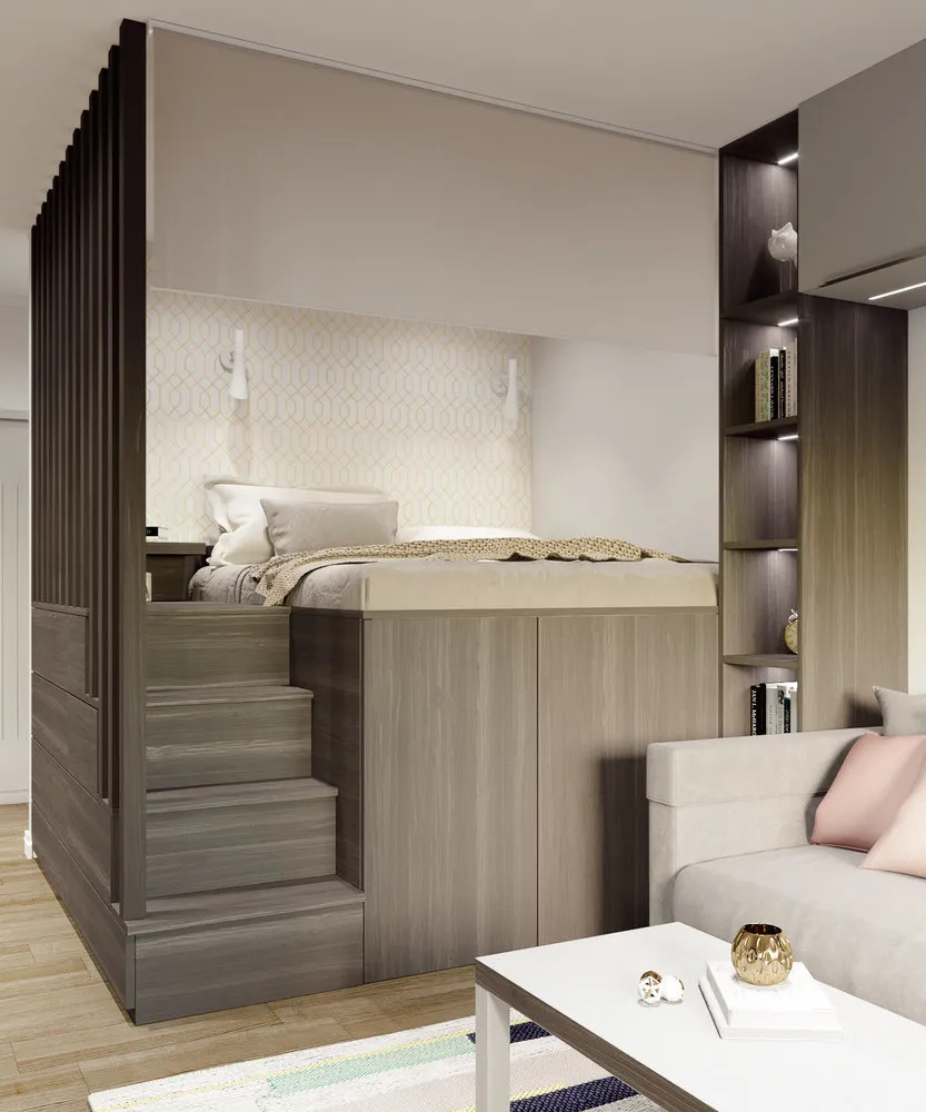 Foto: estilo , Apartamento pequeño – foto en nuestro sitio web