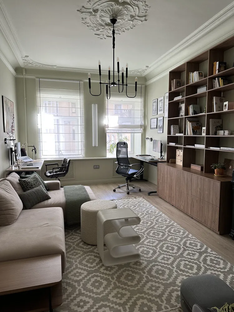 Foto: estilo moderno, Apartamento, Rediseño, Moscú, 4 habitaciones o más, 60-90 metros, El'nara Mayylowa – foto en nuestro sitio web