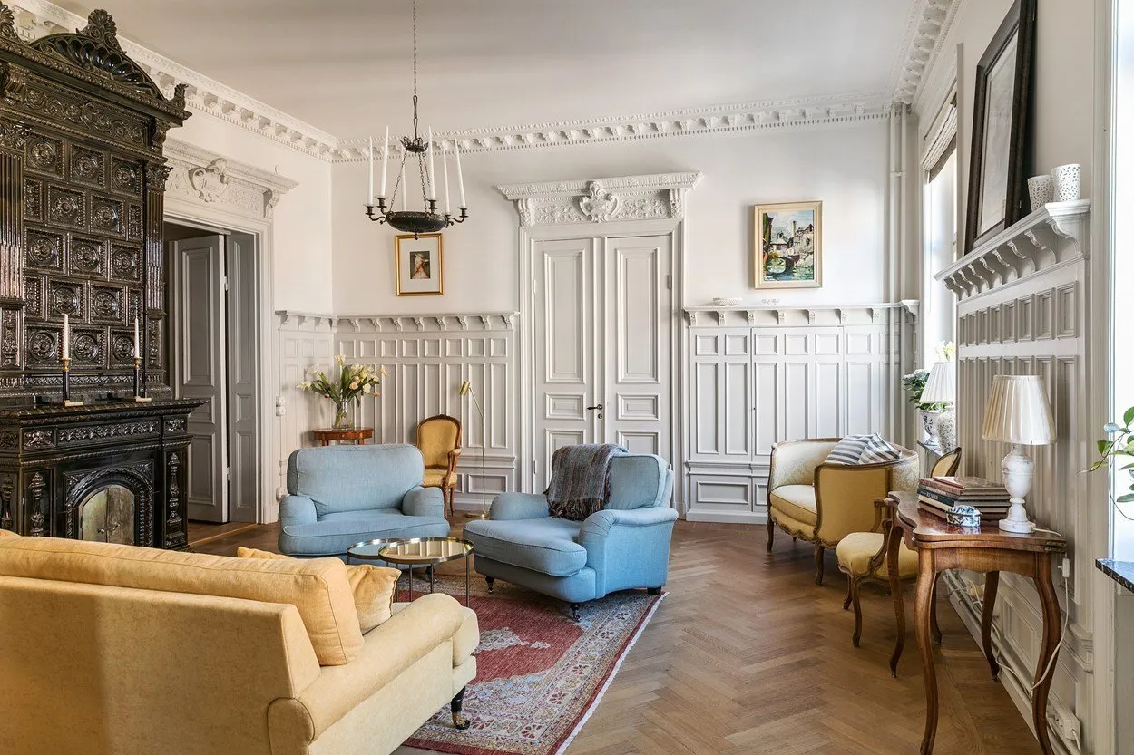 照片：经典风格，室内装饰，公寓 - 我们网站上的照片