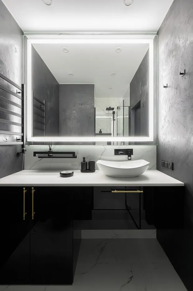 Foto: estilo moderno, Apartamento, Proyecto de la Semana, Moscú, Edificio monolítico, 2 habitaciones, hasta 40 metros, Anna Lutkevich – foto en nuestro sitio web