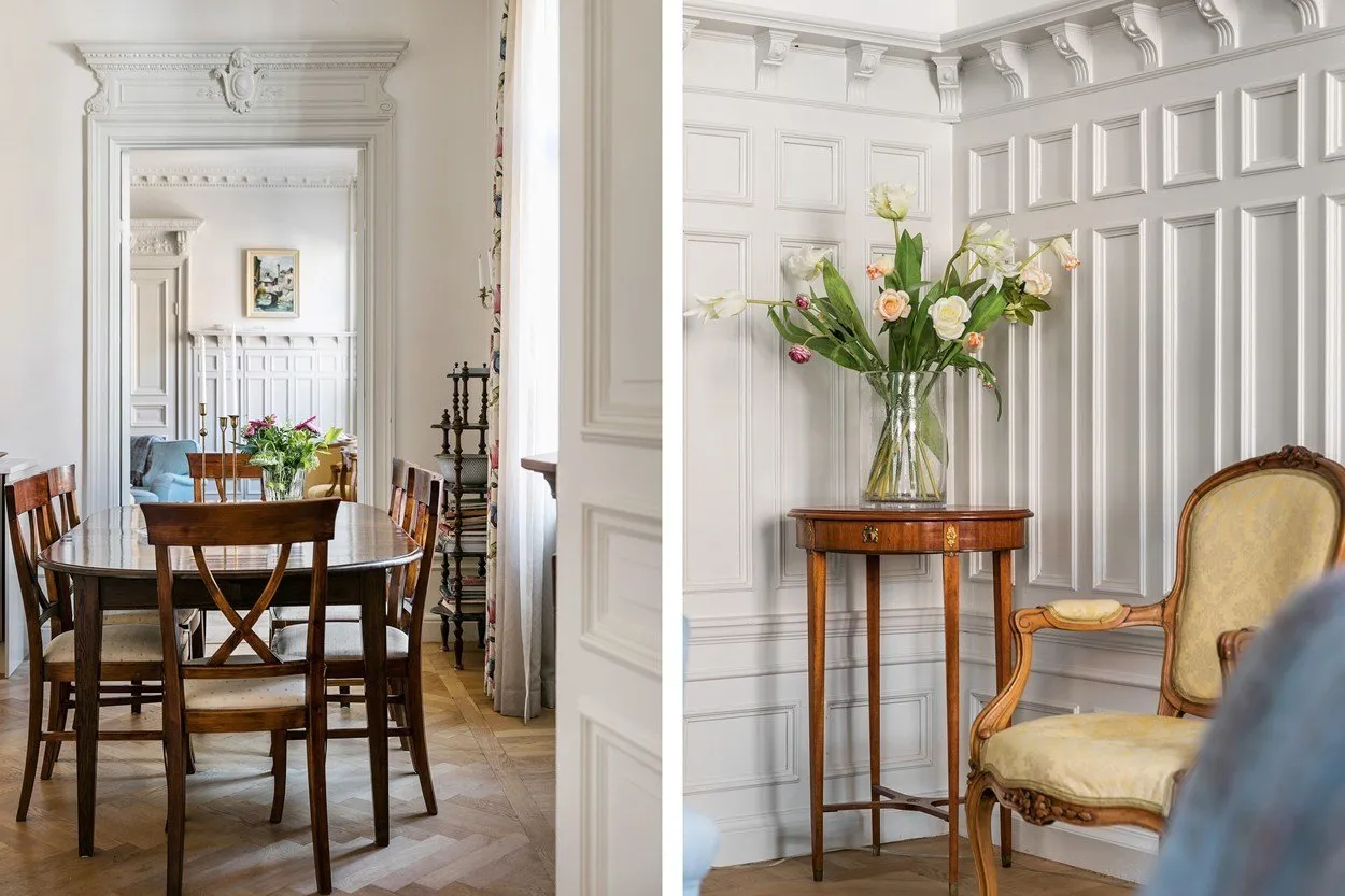 照片：经典风格，室内装饰，公寓 - 我们网站上的照片