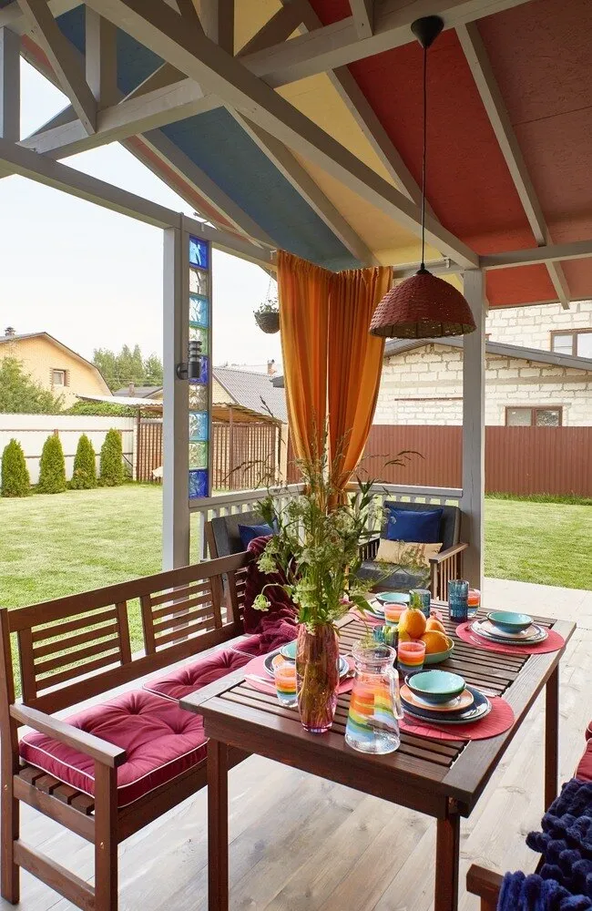 Foto: in Stil, Wohnzimmer, Provence und Cottage, Haus, Tipps, Ferienhaus, Marina Sarksjan, bis zu 40 qm – Fotos auf unserer Website