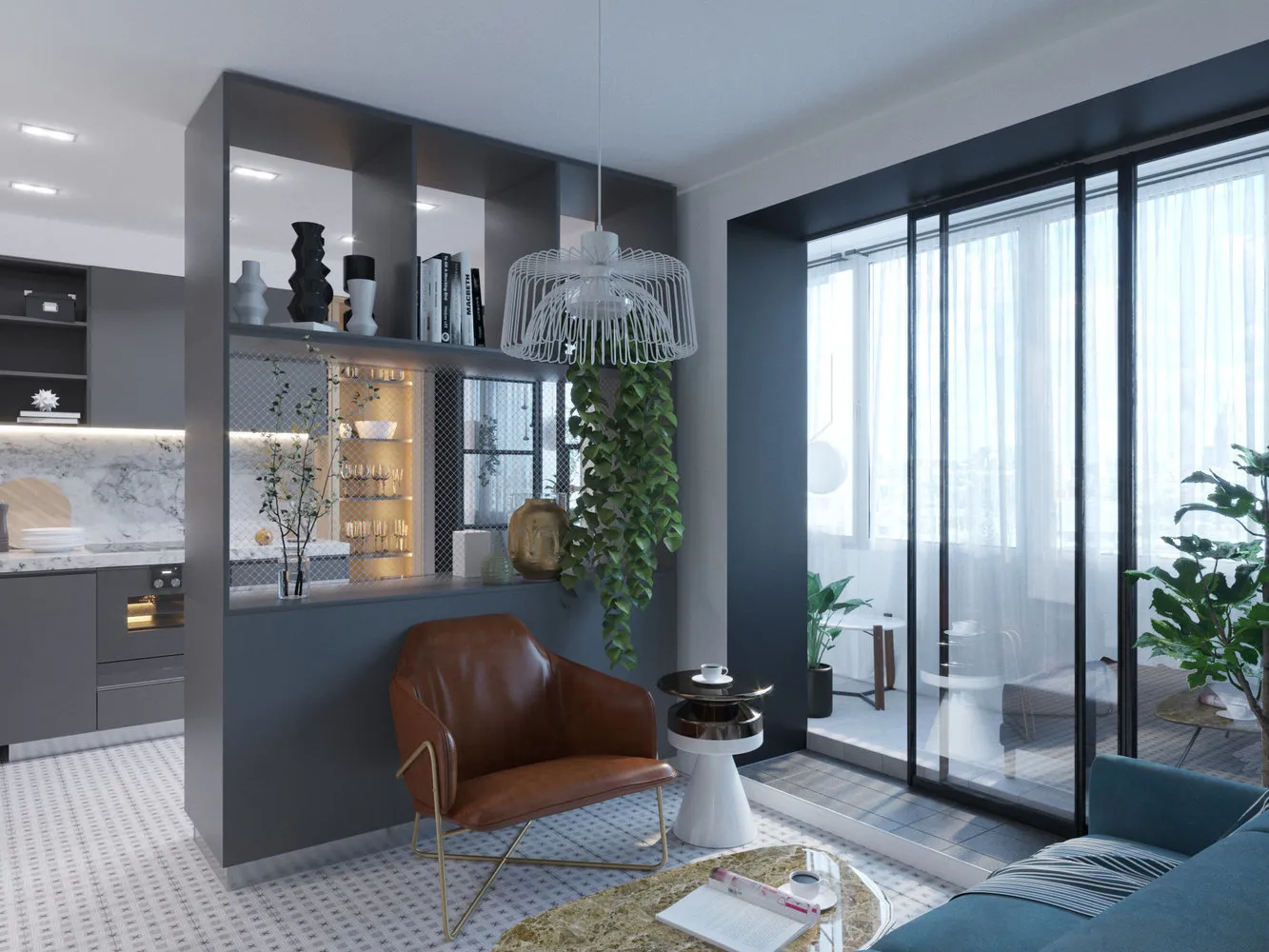 Foto: estilo , Apartamento pequeño – foto en nuestro sitio web