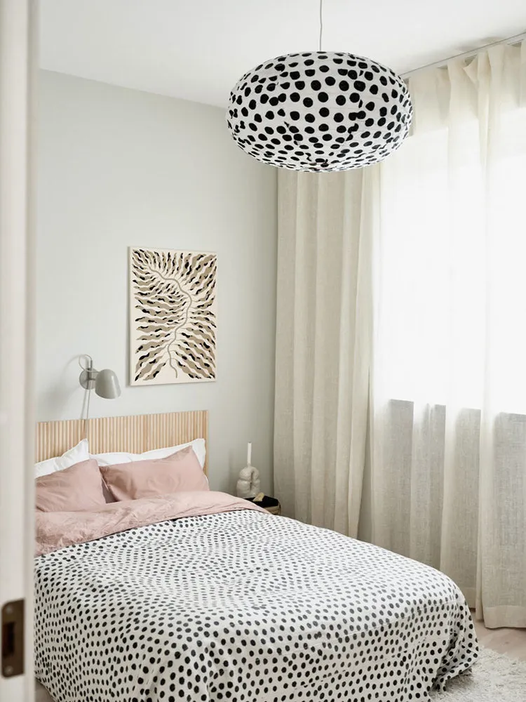 Photo: Scandinavian Bedroom, Interior Decoration, Apartment, Sweden, White, Stockholm – photo on our website