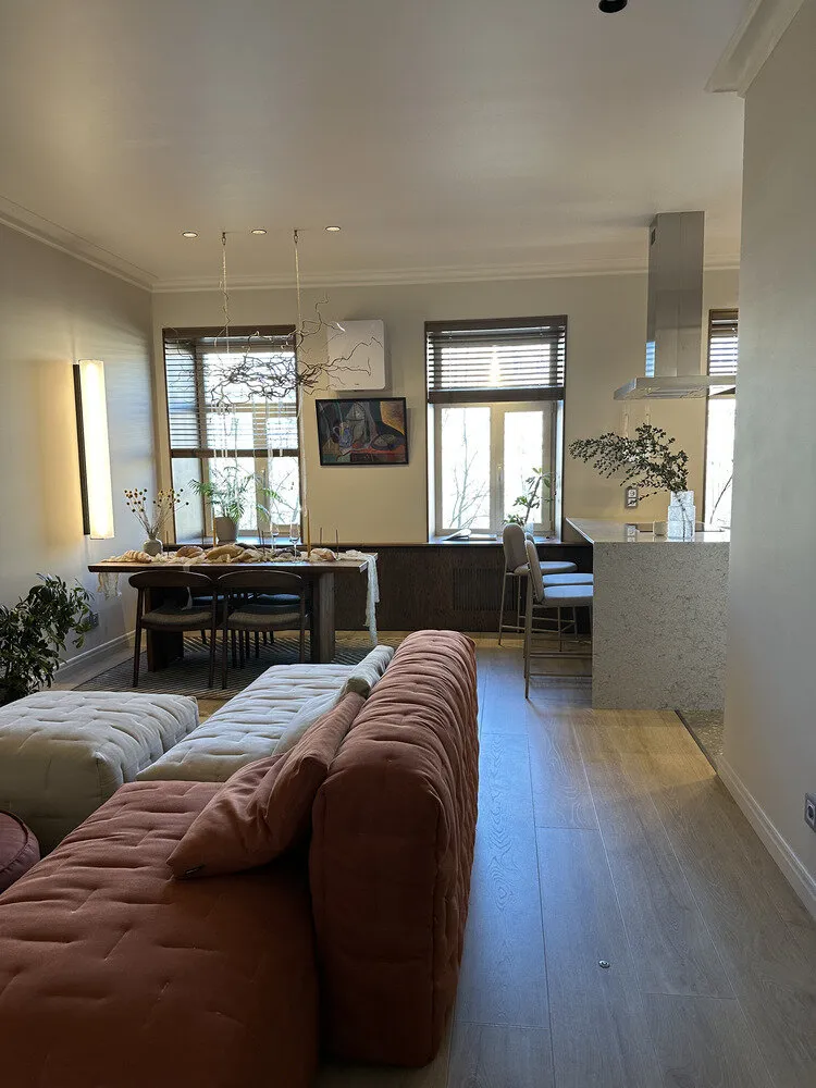 Foto: estilo moderno, Apartamento, Rediseño, Moscú, 4 habitaciones o más, 60-90 metros, El'nara Mayylowa – foto en nuestro sitio web