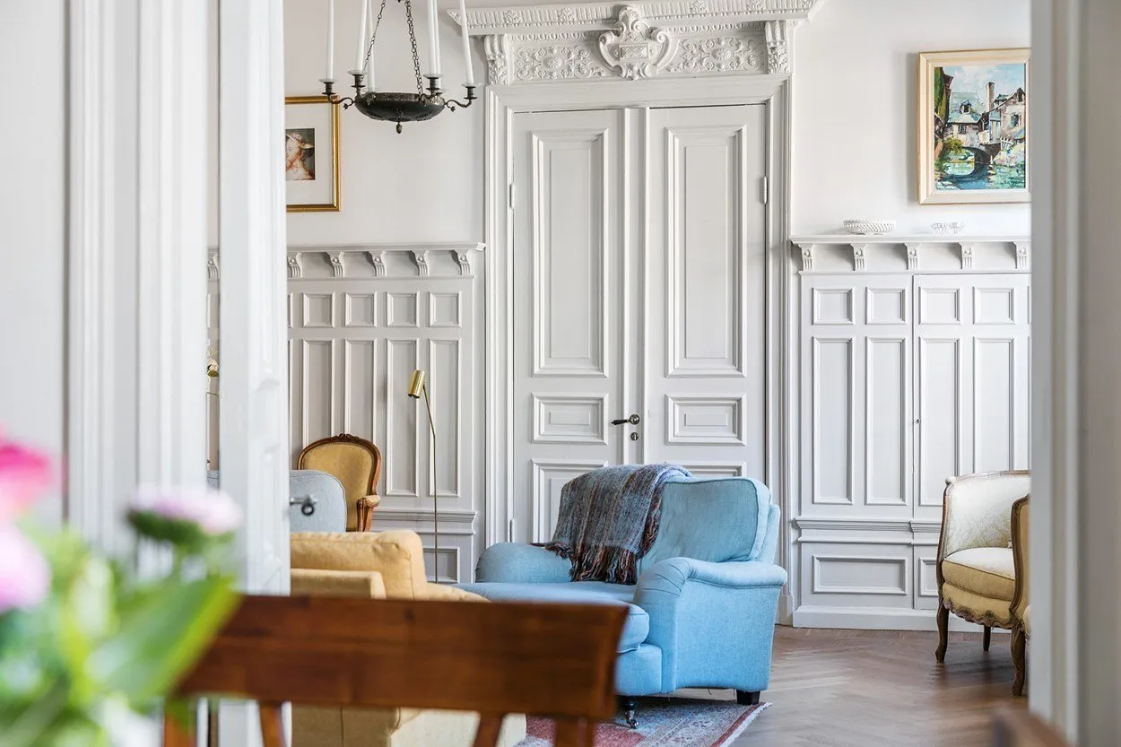 照片：经典风格，室内装饰，公寓 - 我们网站上的照片