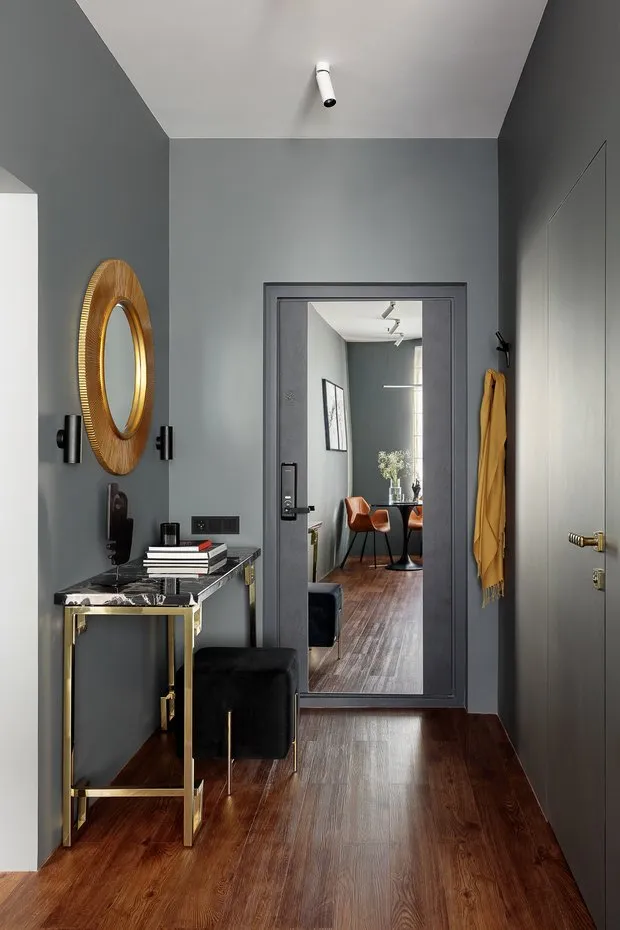 Foto: estilo moderno, Apartamento, Proyecto de la Semana, Moscú, Edificio monolítico, 2 habitaciones, hasta 40 metros, Anna Lutkevich – foto en nuestro sitio web