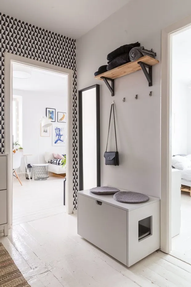 照片：北欧风格玄关，指南，设计妙招，纳利娅·扎托娃，室内百科全书，奥尔加·鲁达科娃，朱莉娅·范布尔洛娃，阿纳斯塔西娅·库德里亚绍娃，娜塔莉亚·楚维诺娃，KIDZ Design，奥尔加·阿特梅茨娃，达丽亚·阿韦坚科，奥尔加·博伊索娃，卡特琳娜·卡尔米琴科 – 我们网站上的照片