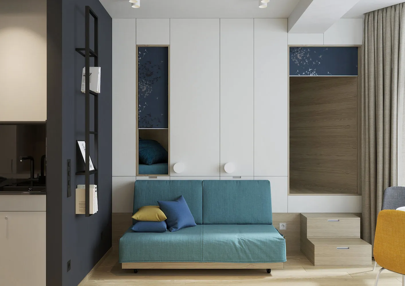 Foto: estilo , Apartamento pequeño – foto en nuestro sitio web