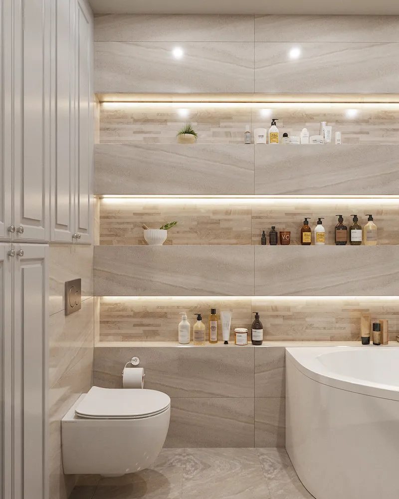 照片：现代风格浴室，指南，设计妙招，纳利娅·扎托娃，室内百科全书，奥尔加·鲁达科娃，朱莉娅·范布尔洛娃，阿纳斯塔西娅·库德里亚绍娃，娜塔莉亚·楚维诺娃，KIDZ Design，奥尔加·阿特梅茨娃，达丽亚·阿韦坚科，奥尔加·博伊索娃，卡特琳娜·卡尔米琴科 – 我们网站上的照片