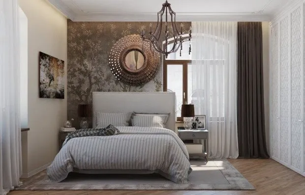 照片:现代风格卧室,提示 – 我们网站上的照片