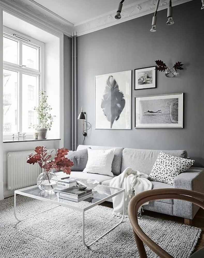 照片:北欧风格客厅,技巧,维罗妮卡·科瓦列娃,Artbaza.Studio – 网站上的照片