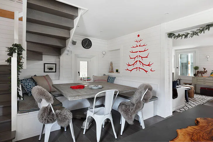 照片:北欧风格厨房和餐厅,室内装饰,房屋,小屋,小木屋,房屋与小屋——我们网站上的照片