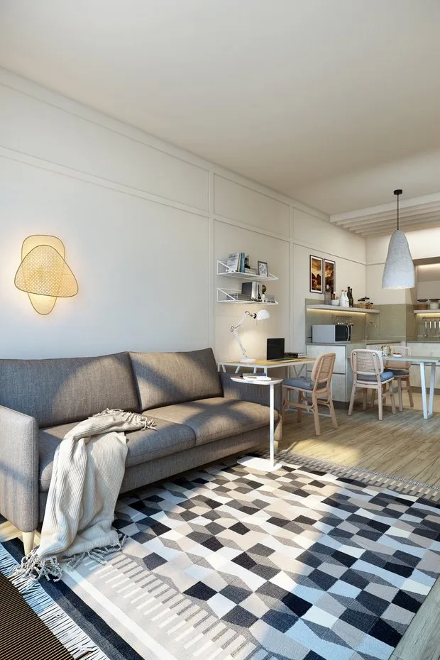 Foto: en estilo , Vivienda de bajo espacio – fotos en nuestro sitio web