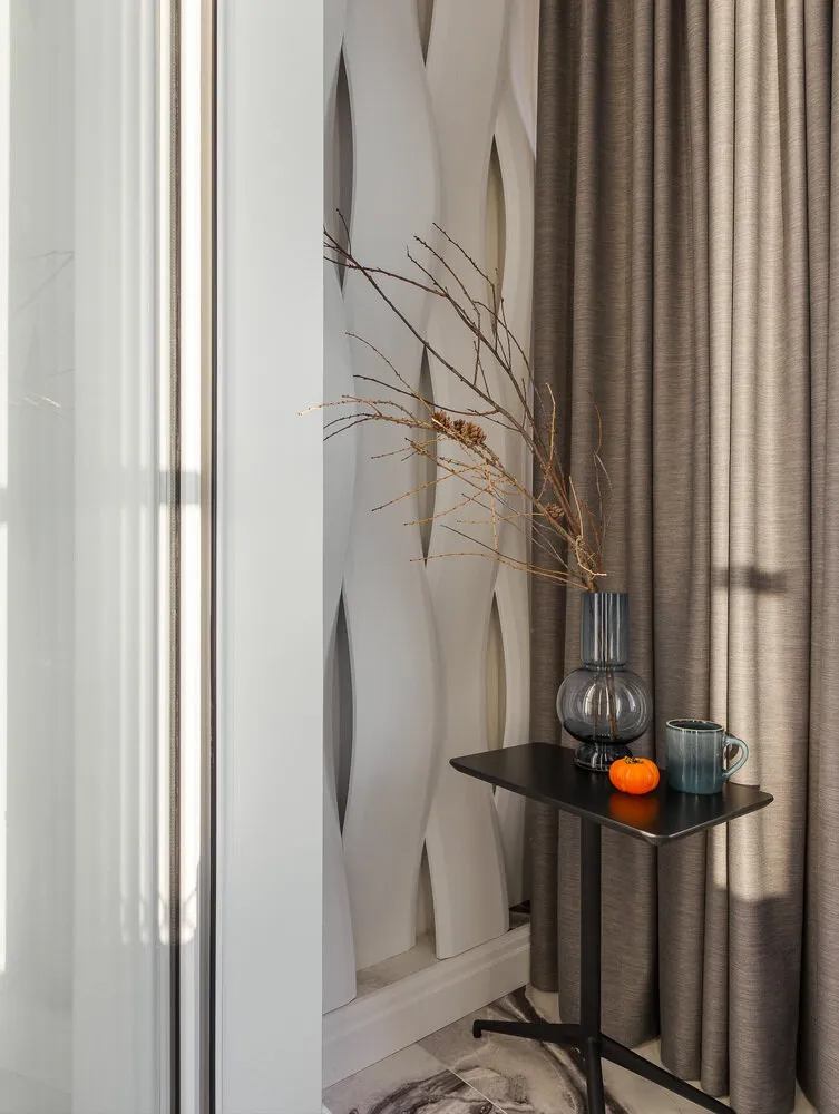 Foto: estilo moderno, Apartamento, Proyecto de la semana, Edificio monolítico, 3 habitaciones, 60-90 metros, Ufa, Olga Maganova – foto en nuestro sitio web