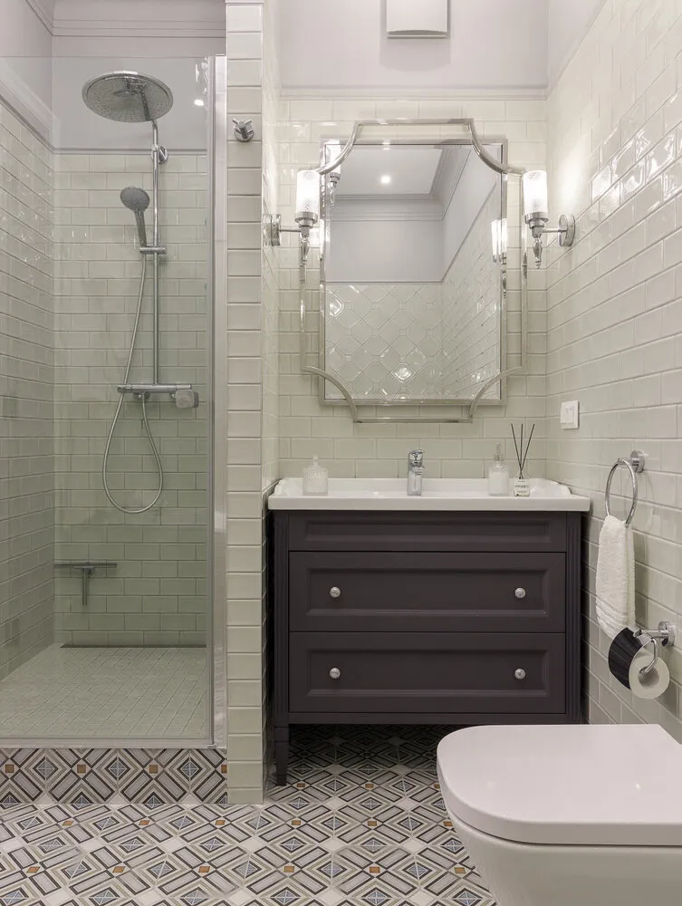 Foto: Baño en estilo Clásico, Moderno, – foto en nuestro sitio web