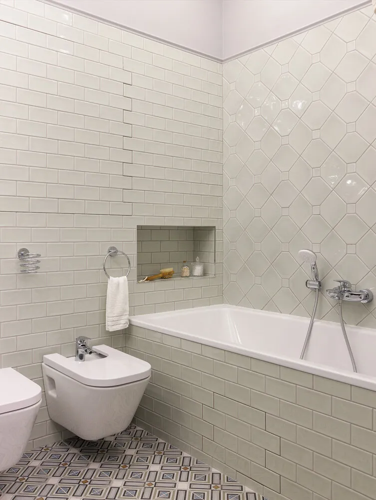 Foto: Baño en estilo Moderno, – foto en nuestro sitio web