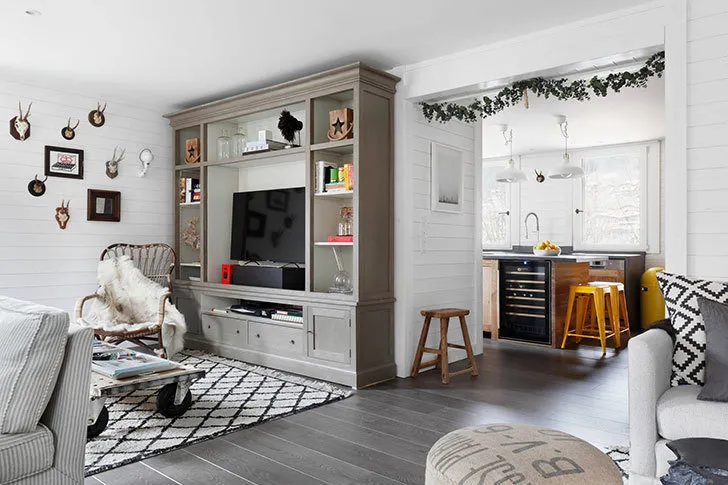 照片:北欧风格客厅,室内装饰,房屋,小屋,小木屋,房屋与小屋——我们网站上的照片