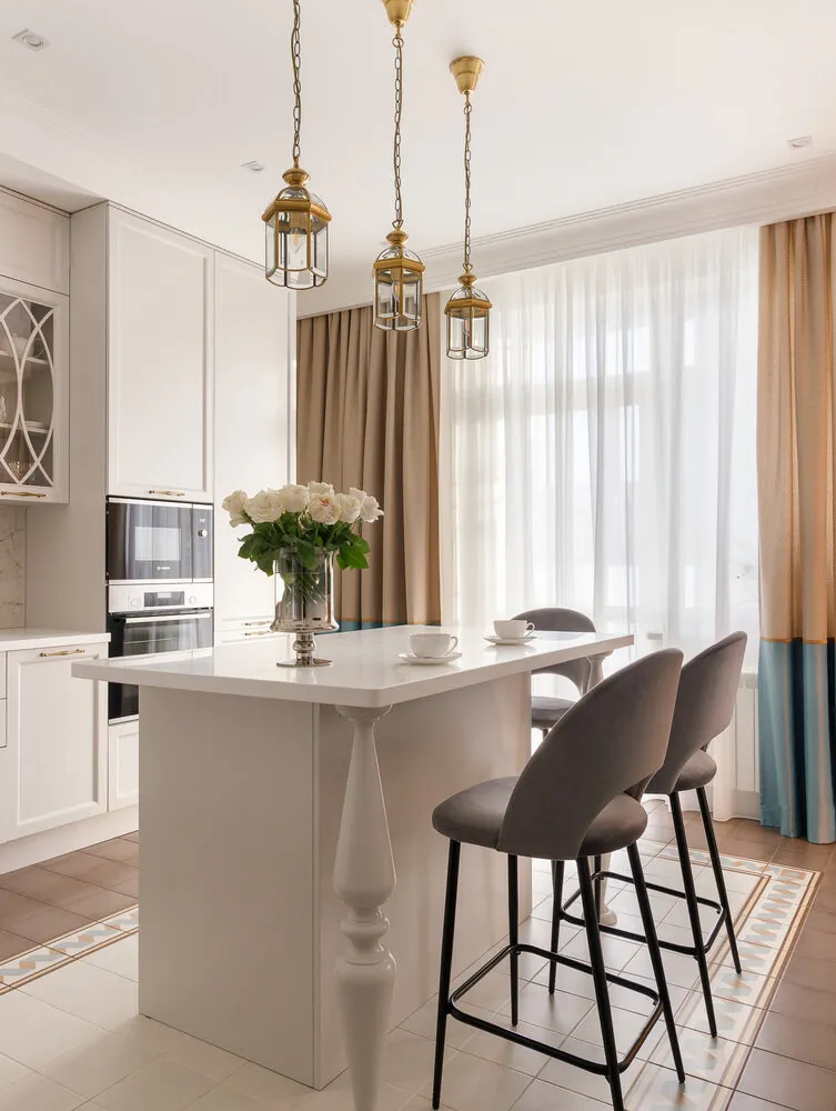 Foto: Cocina y comedor en estilo Clásico, Moderno, – foto en nuestro sitio web