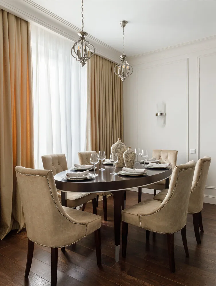 Foto: Cocina y comedor en estilo Clásico, Moderno, – foto en nuestro sitio web