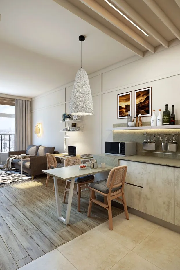 Foto: en estilo , Vivienda de bajo espacio – fotos en nuestro sitio web