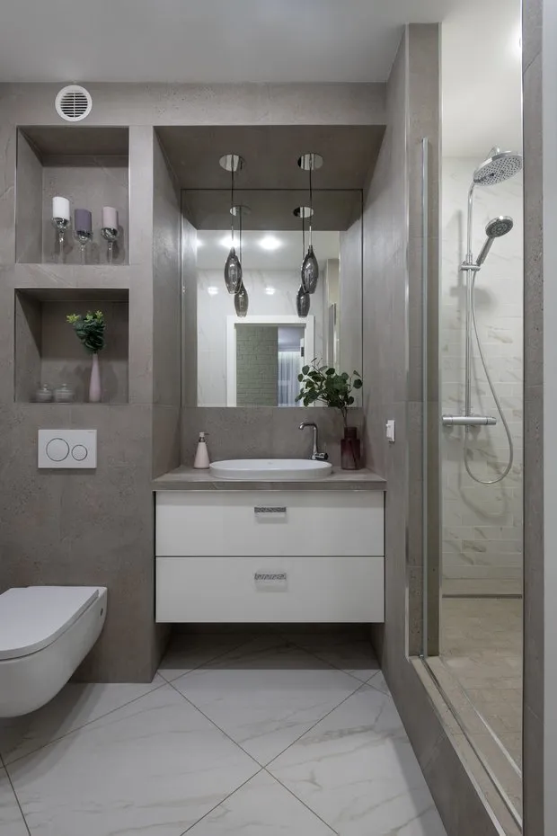 Foto: Baño en estilo Moderno, Consejos – fotos en nuestro sitio web