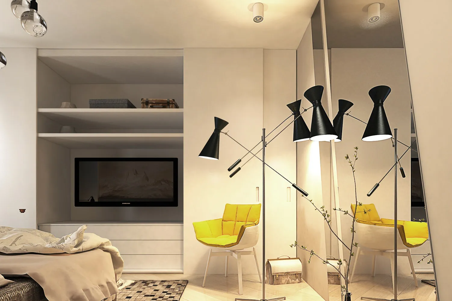 Фотография:  в стиле , Квартира, Минимализм, Проект недели, Катерина Бачурина – фото на нашем сайте