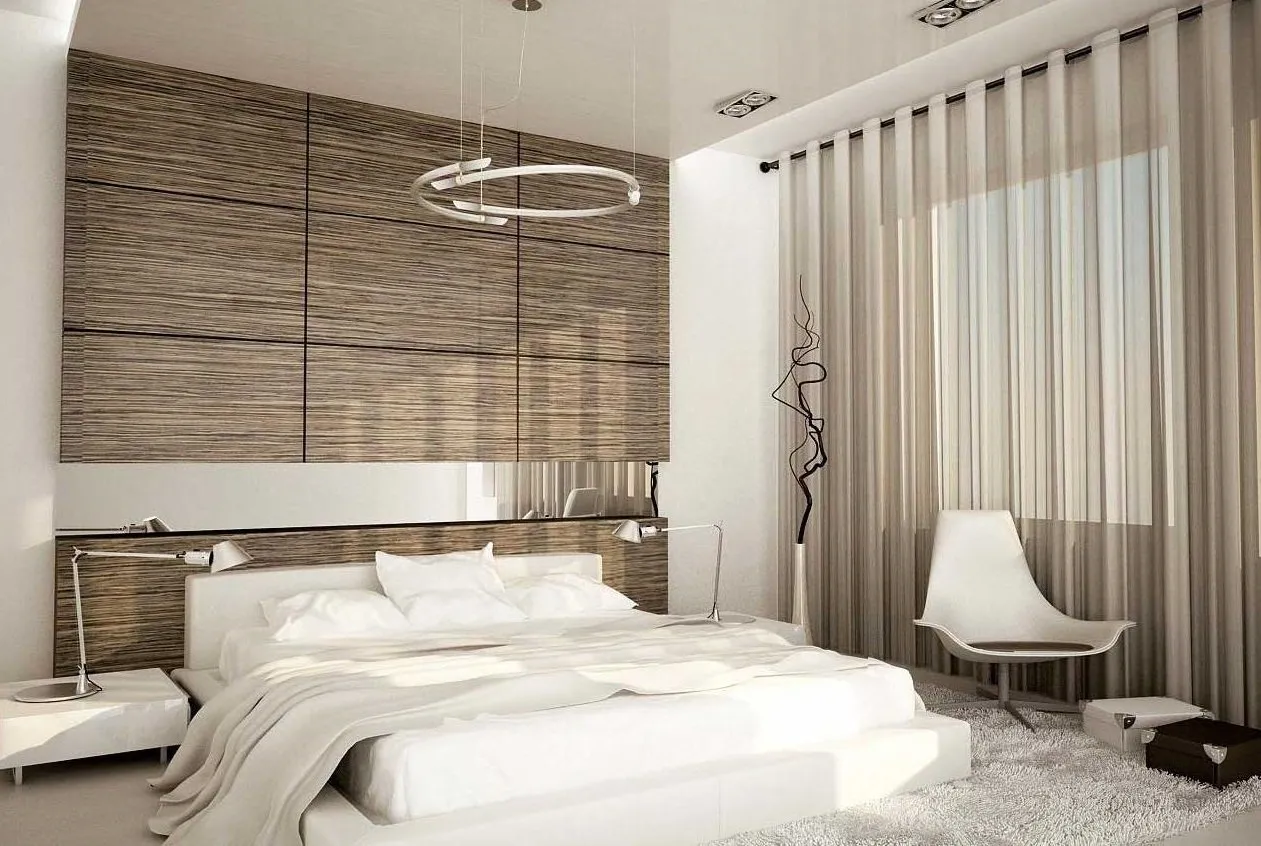 照片：现代风格卧室，技巧 – 网站上的照片