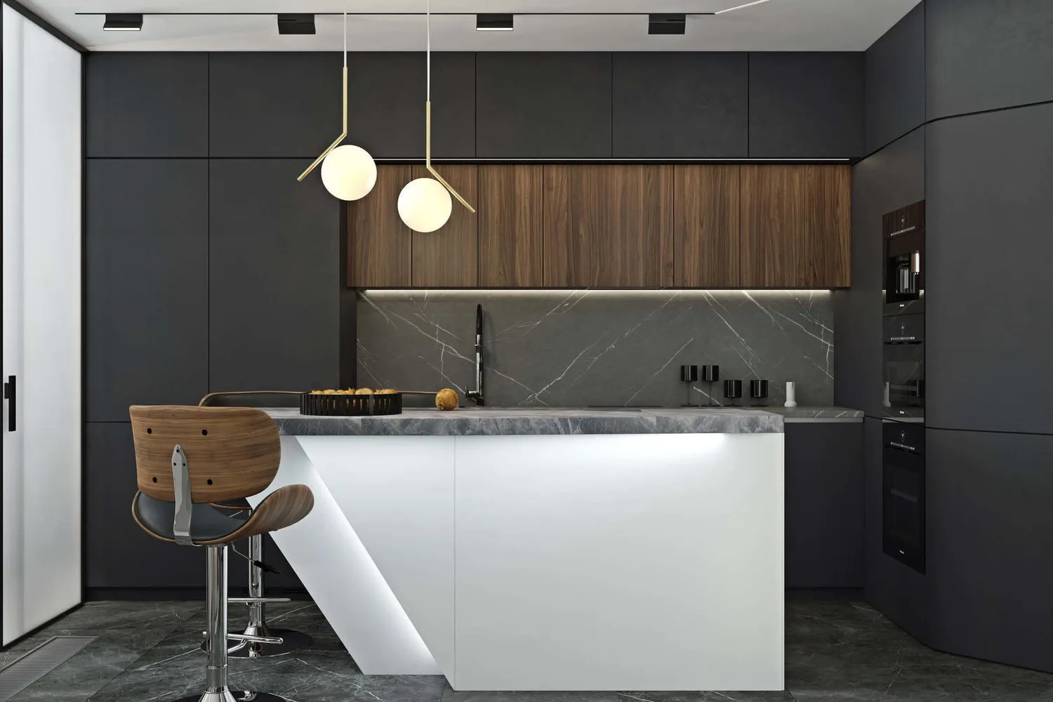 照片：现代风格厨房和餐厅，Miele, Gid, G7000 – 网站上的照片