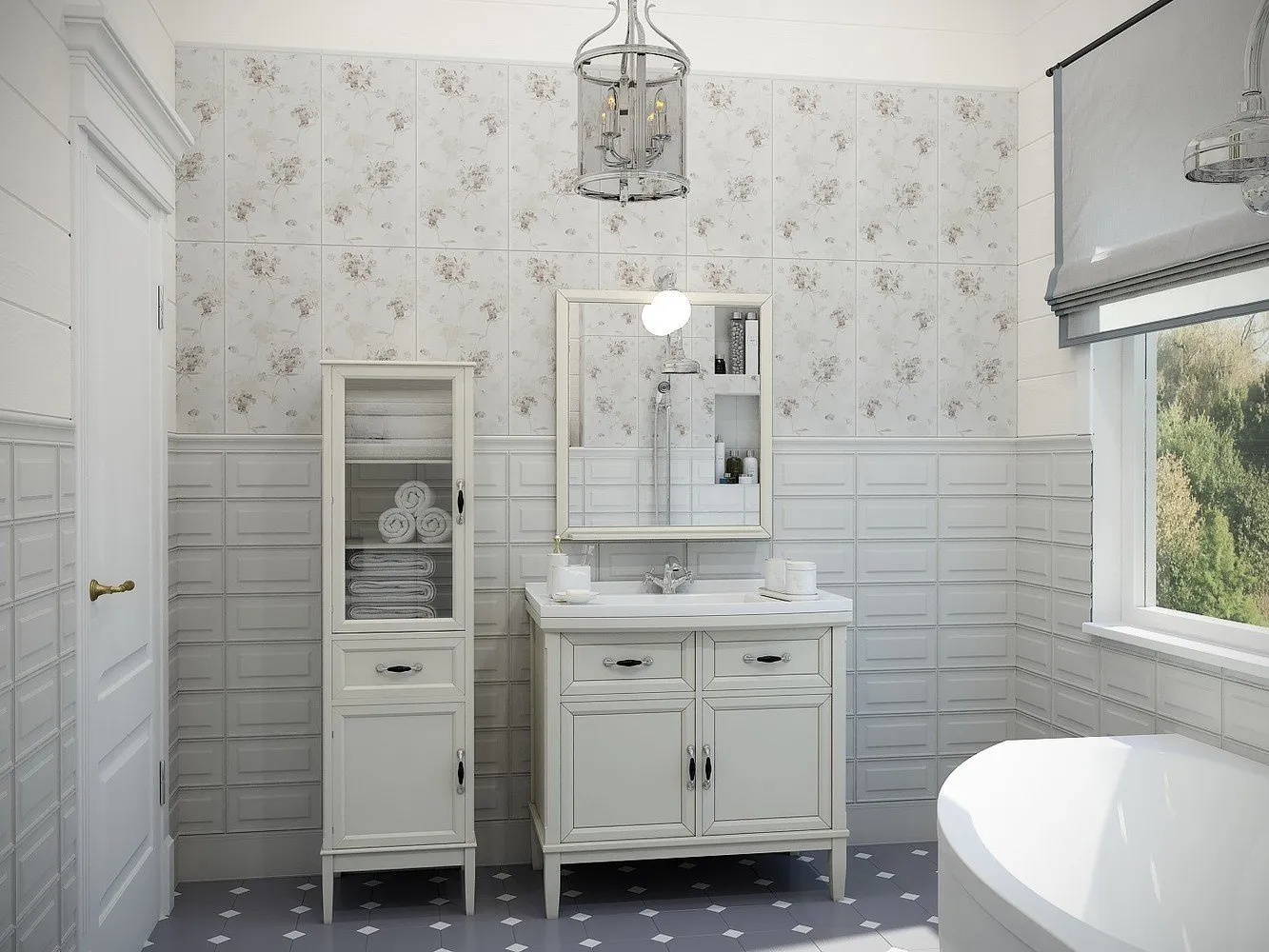 照片：经典风格浴室，房屋，技巧，农舍，Oxana Evdokimova，MM-2 – 我们网站上的照片