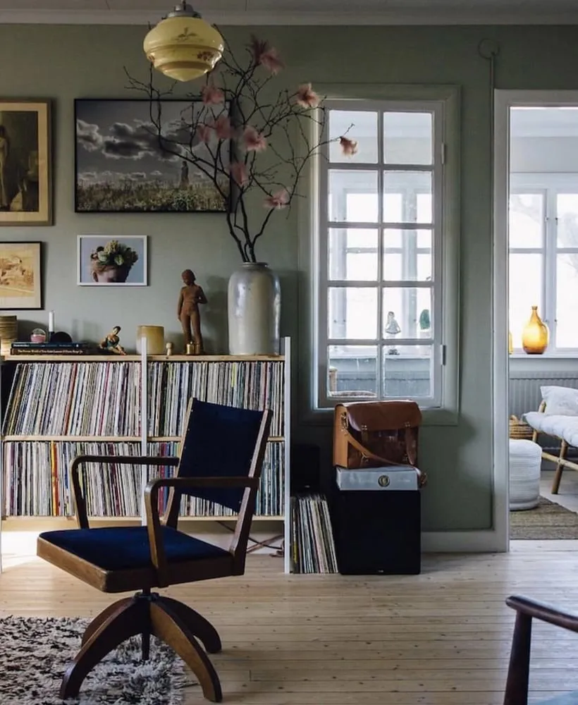 照片：普罗旺斯与乡村风格客厅，室内装饰，房屋，瑞典，哥德堡，威廉·莫里斯 – 我们网站上的照片