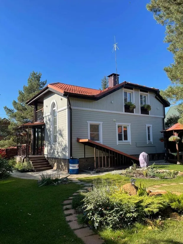 Photo: Style, House, Renovation, Dacha, Moscow, House and Dacha, 4 or More, Over 90 Square Meters, Renovation in Old House – Photos on Our Website