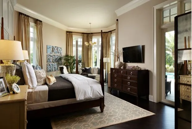 图片:经典风格卧室,技巧 – 我们网站上的照片