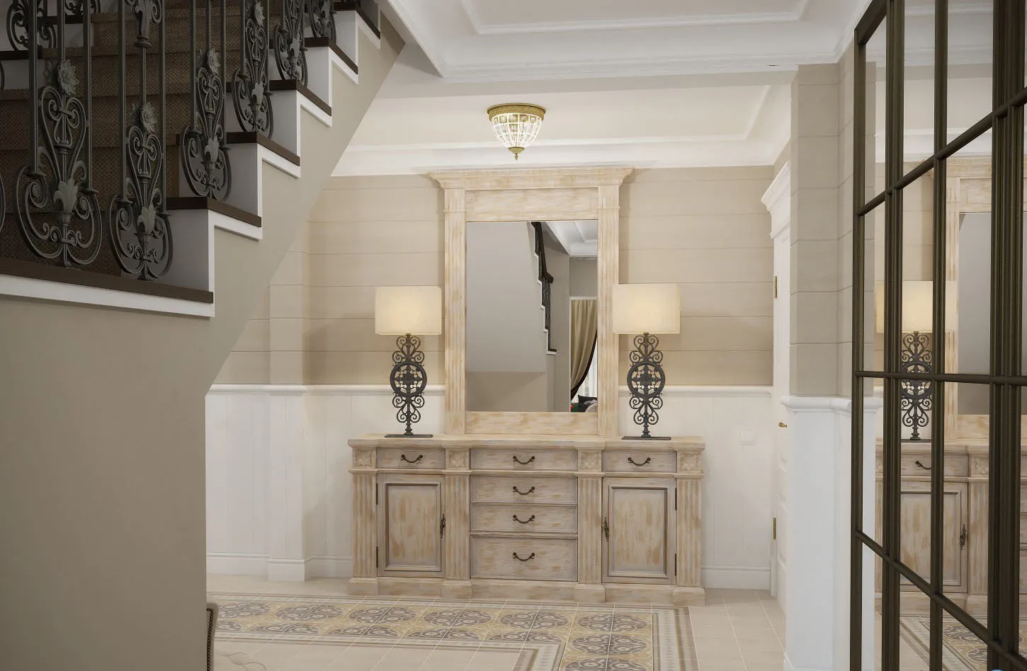 照片：入口大厅普罗旺斯和乡村风格，经典，房屋，技巧，农舍，Oxana Evdokimova，MM-2 – 我们网站上的照片