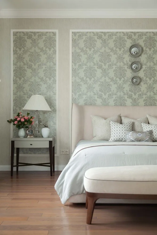 图片:经典风格卧室,现代,折衷主义,每周项目,莫斯科,乡村和小屋,联排别墅,Natalia Tarhanova – 我们网站上的照片