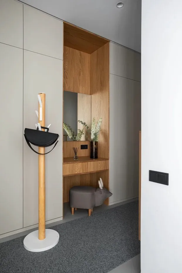 Foto: estilo moderno, apartamento, proyecto de la semana, Moscú, edificio monolítico, 3 habitaciones, 40-60 m², Lauradesign – foto en nuestro sitio web