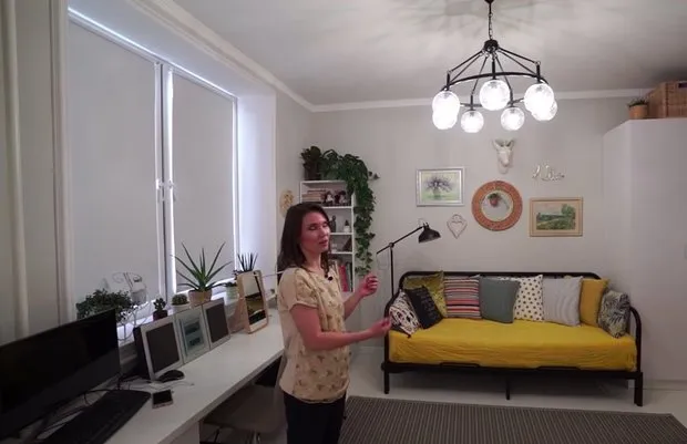 照片：北欧风格，客厅，儿童房，公寓，平面图，小户型技巧，创意，1室，不超过40平方米 – 网站上的照片