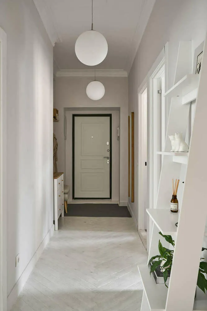 Foto: estilo escandinavo, moderno, apartamento, consejos, casa de ladrillo, 40-60 metros cuadrados, Anastasia Gromova – foto en nuestro sitio web