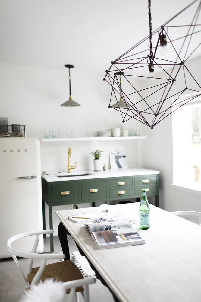 照片:北欧风格厨房餐厅,室内装饰,改造前后,旧房翻新 – 我们网站上的照片