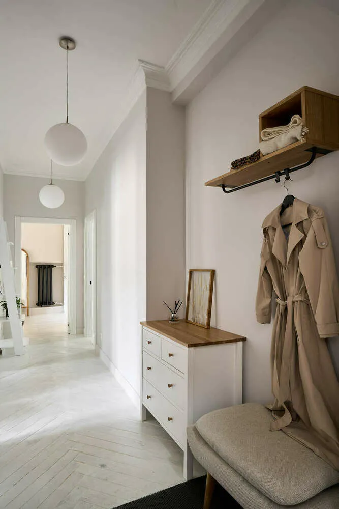 Foto: estilo escandinavo, moderno, apartamento, consejos, casa de ladrillo, 40-60 metros cuadrados, Anastasia Gromova – foto en nuestro sitio web